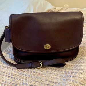 Vintage Coach Messenger purse/ Saddlebag Crossbody bag